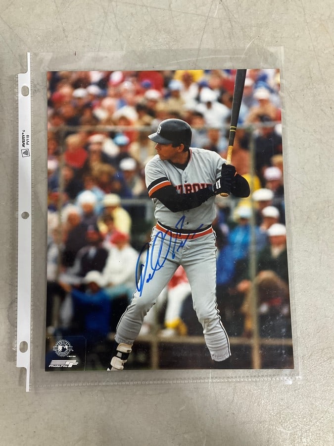 Darrell Evans signed print(8in.x10in.) (1 of 1)