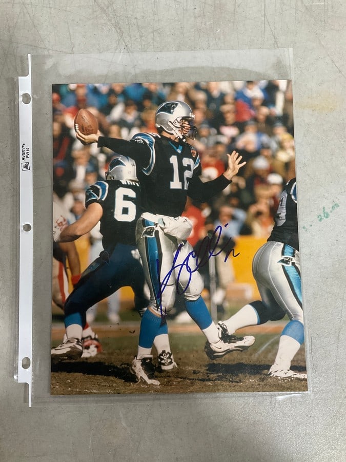 Kerry Collins signed print(8in.x10in.): Kerry Collins signed print(8in.x10in.)
