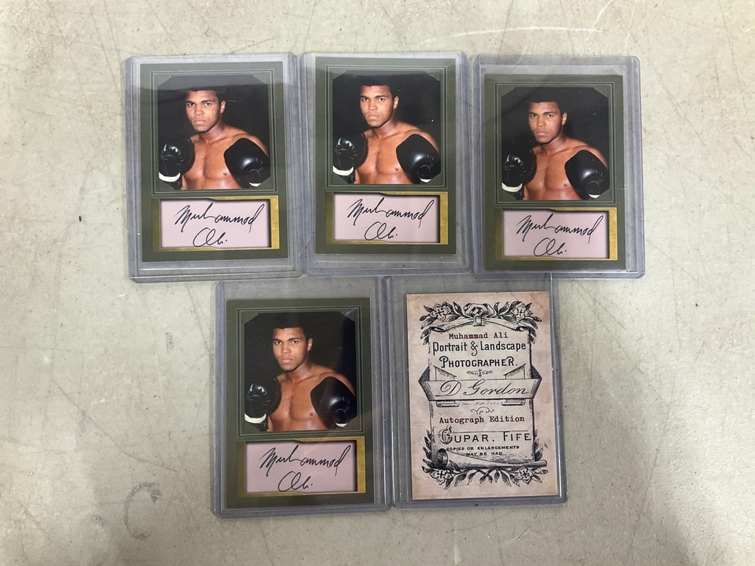Muhammad Ali facsimile cards (1 of 1)