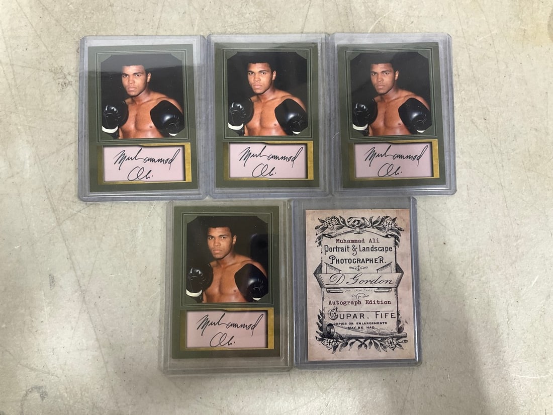 Muhammad Ali facsimile cards (1 of 1)