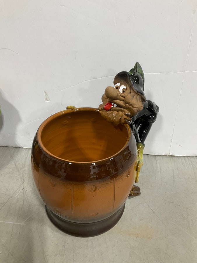 Troll mug by Robert Karlinsey(7in.tall): Troll mug by Robert Karlinsey(7in.tall)