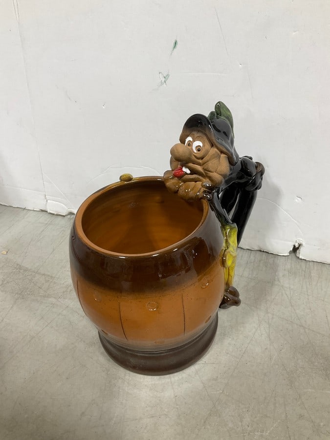 Troll mug by Robert Karlinsey(7in.tall): Troll mug by Robert Karlinsey(7in.tall)