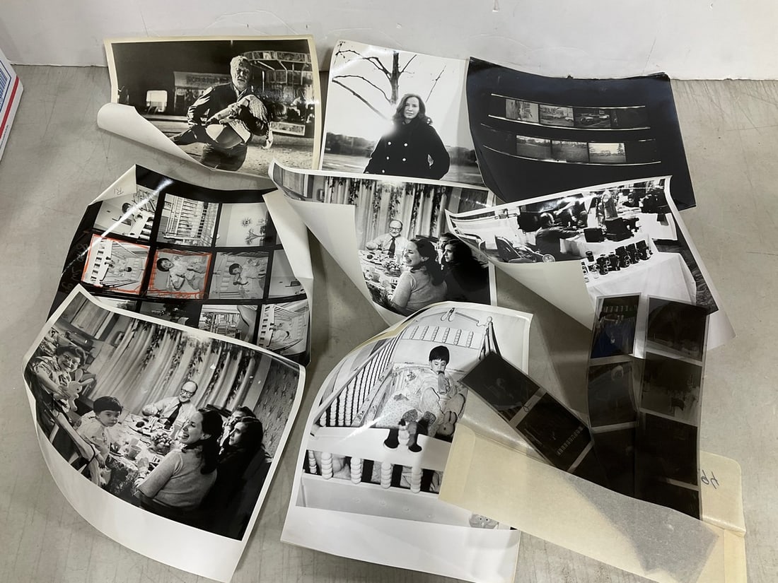 Vintage black and white film prints and negatives (1 of 1)