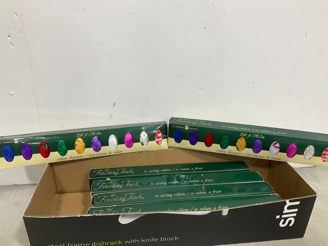 6 packs of ribbon(new in box): 6 packs of ribbon(new in box)