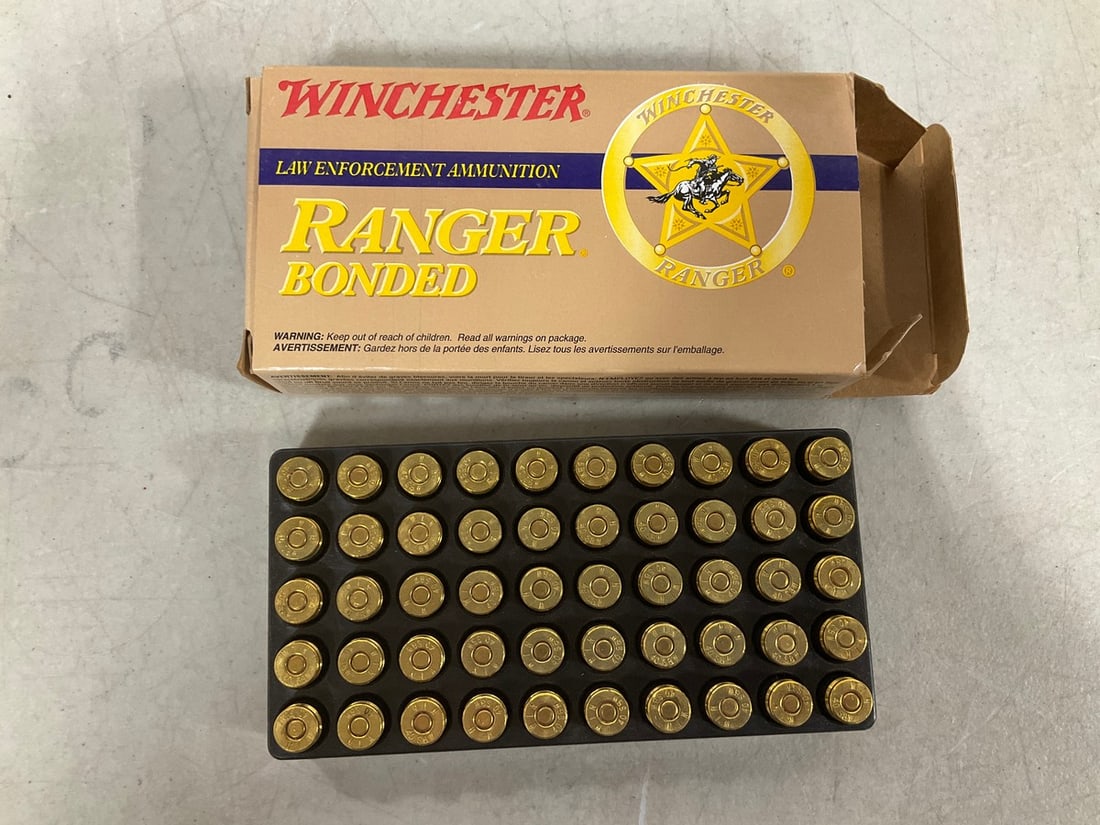 Winchester ranger bonded law enforcement ammunition(180 Gr. bonded): Winchester ranger bonded law enforcement ammunition(180 Gr. bonded)
