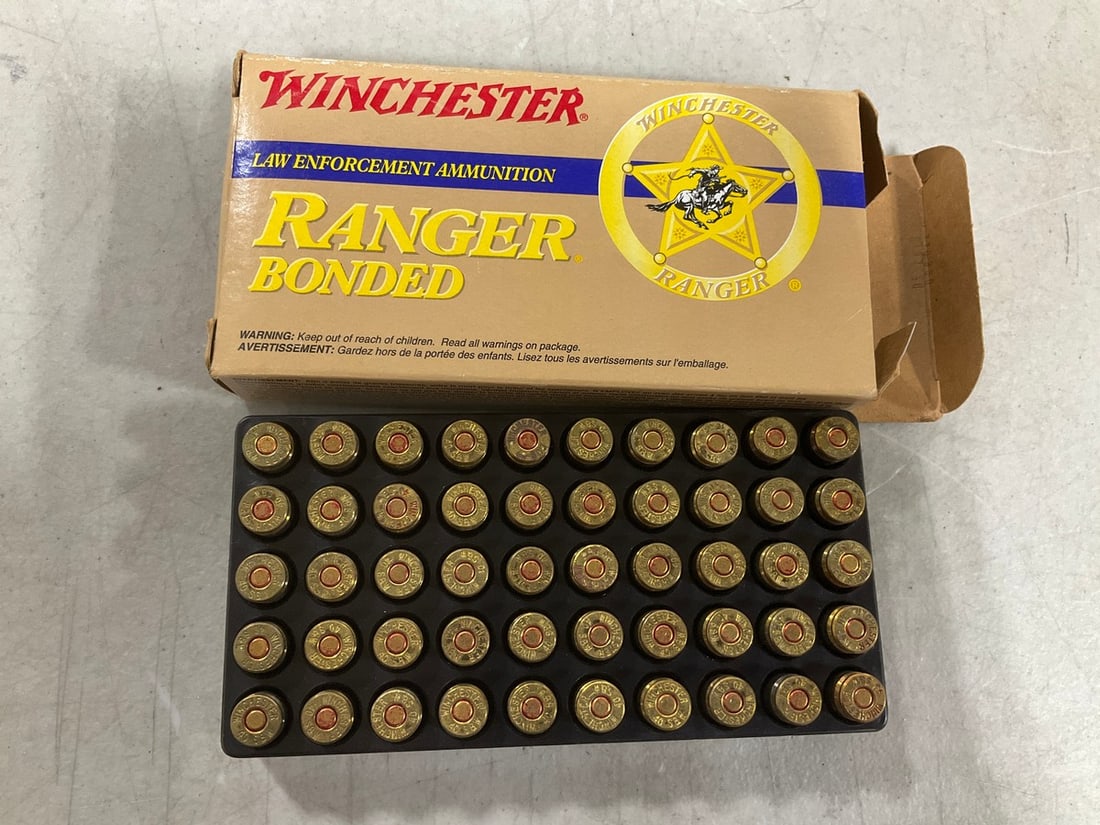 Winchester ranger bonded law enforcement ammunition(180 Gr. bonded): Winchester ranger bonded law enforcement ammunition(180 Gr. bonded)
