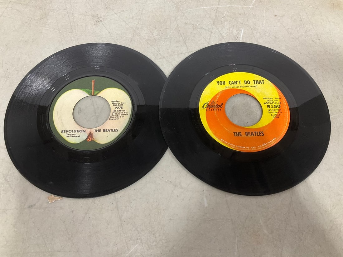 Vintage Beatles 45's (1 of 1)