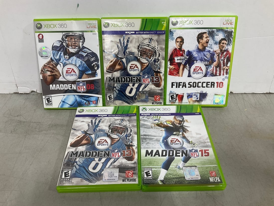 Xbox 360 games(Madden and Fifa) (1 of 1)