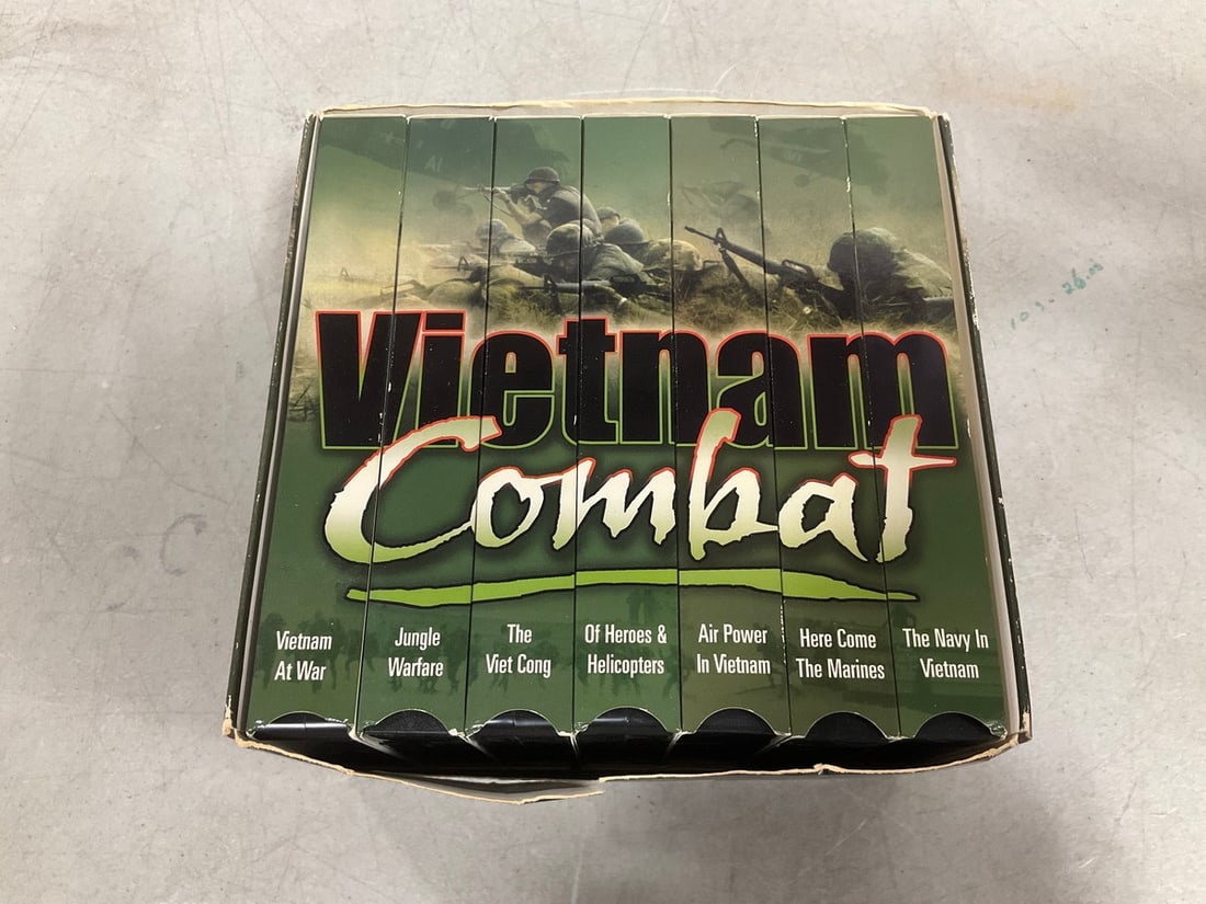 Vietnam Combat VHS tapes set: Vietnam Combat VHS tapes set