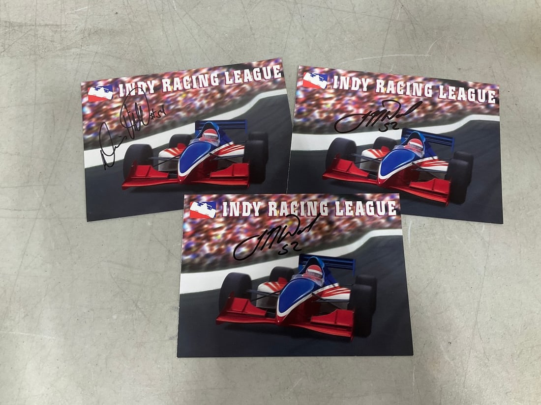 Indy Racing League signed prints (1 of 1)