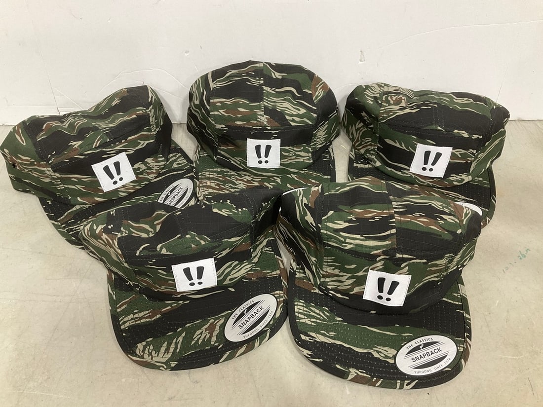 Philadelphia Skateboard Supply tiger stripe woodland camo adjustable caps: Philadelphia Skateboard Supply tiger stripe woodland camo adjustable caps