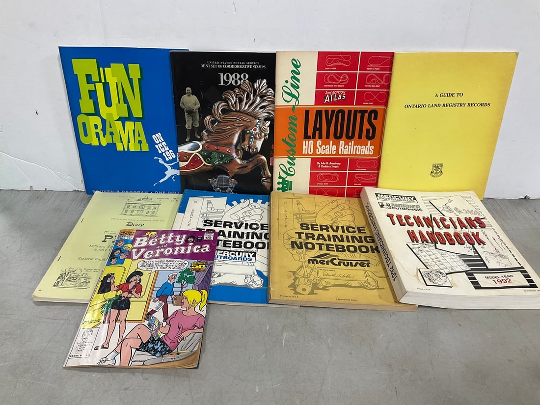 Service training notebooks, technicians handbook, and more (1 of 1)