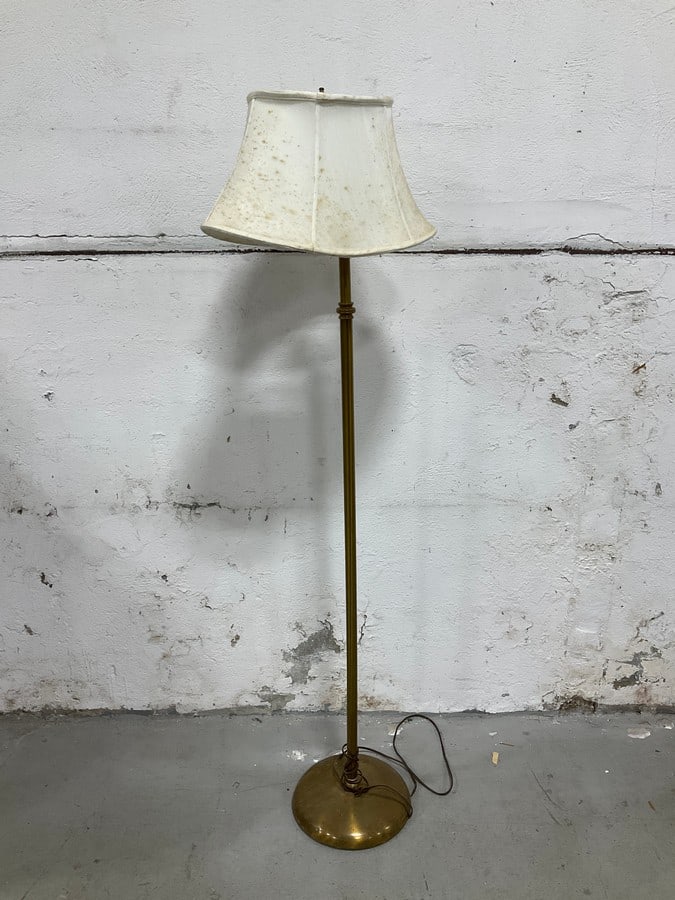 Brass floor lamp(55in.tall) (1 of 1)