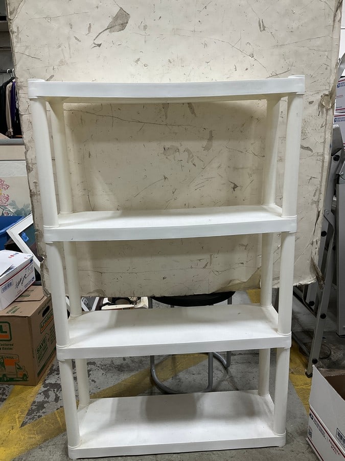 4 shelf organizer(30in.x10in.x47in.) (1 of 1)