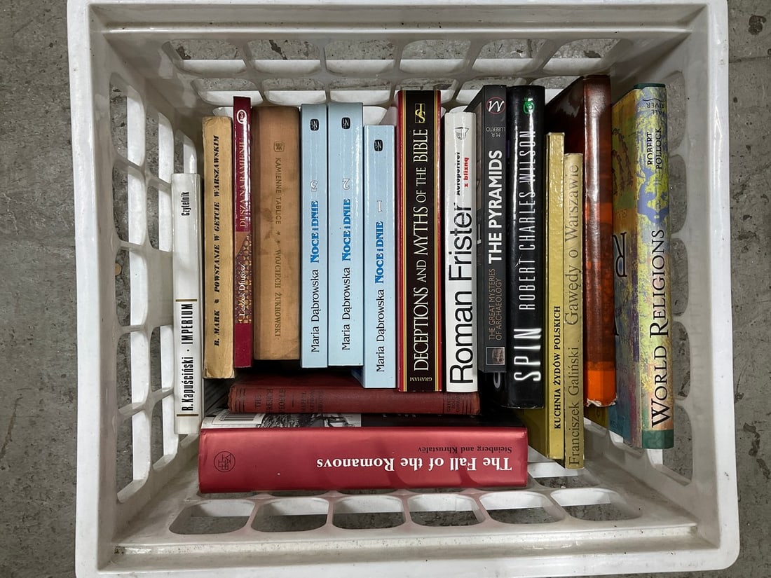 Various books(The Fall of the Romanovs, Roman Frister, The Pyramids, and more): Various books(The Fall of the Romanovs, Roman Frister, The Pyramids, and more)