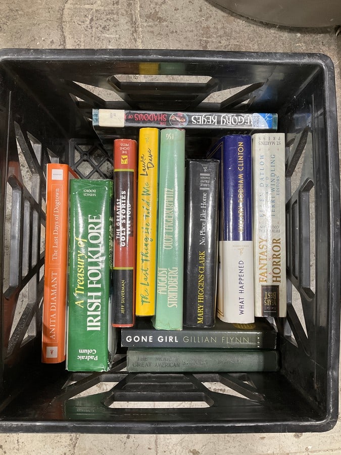 Various books(Gone Girl, Irish Folklore, No Place Like Home, and more) (1 of 1)