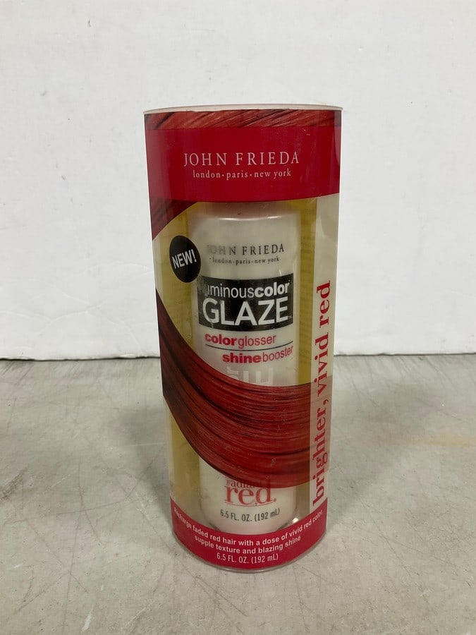 John Frieda red color/shine booster(6.5 fl.oz. new in box): John Frieda red color/shine booster(6.5 fl.oz. new in box)