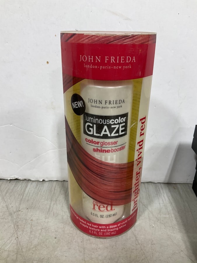 John Frieda red color/shine booster(6.5 fl.oz. new in box): John Frieda red color/shine booster(6.5 fl.oz. new in box)