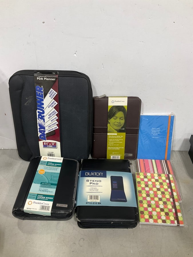 Steno pad, PDA planner, and journals (1 of 1)