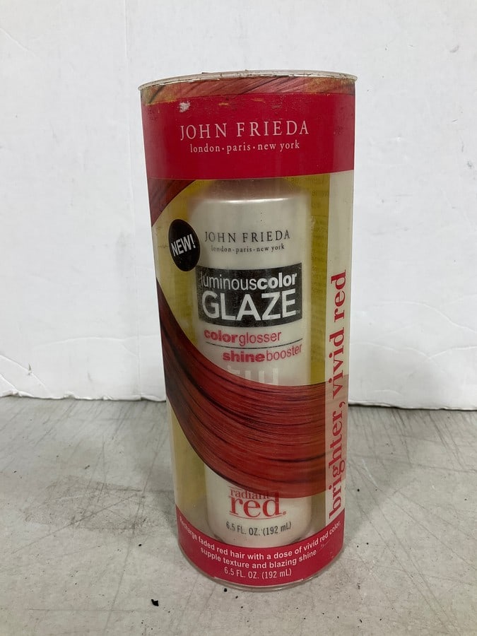 John Frieda red color/shine booster(6.5 fl.oz. new in box): John Frieda red color/shine booster(6.5 fl.oz. new in box)