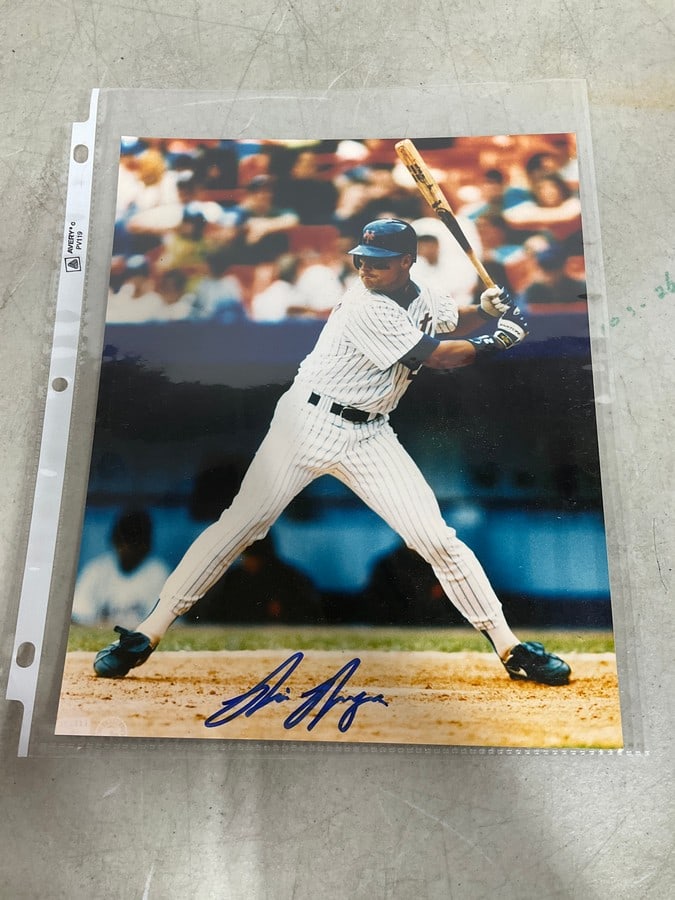 Rico Brogna signed print(8in.x10in.): Rico Brogna signed print(8in.x10in.)