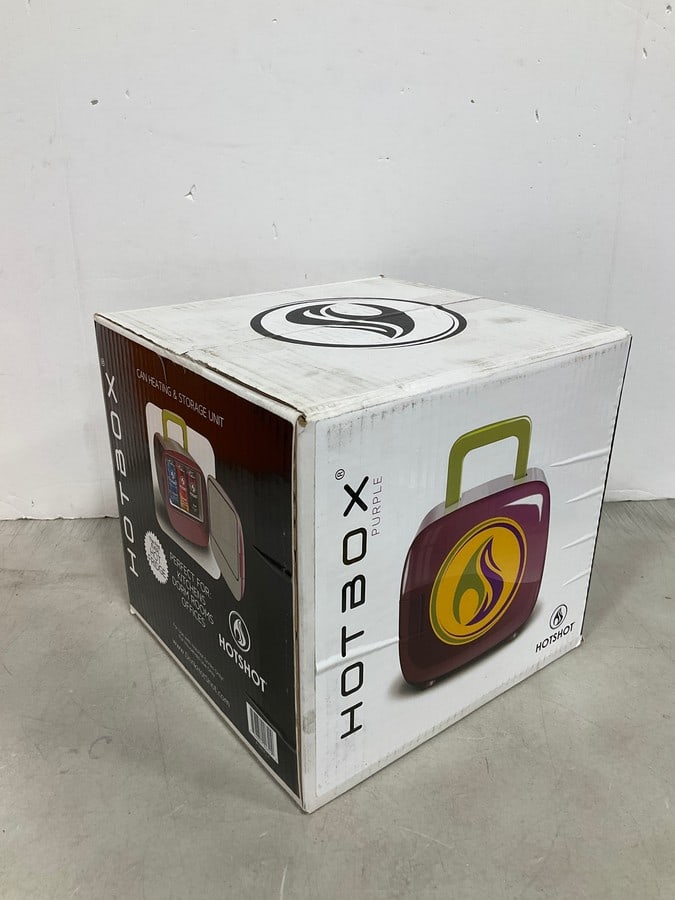Yellow hotbox can heating and storage unit(new in box) (1 of 1)
