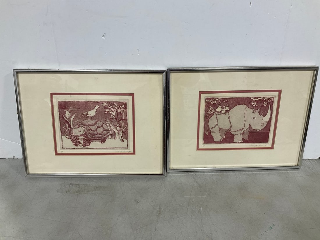 Framed and signed artwork(12in.x16in.) (1 of 1)