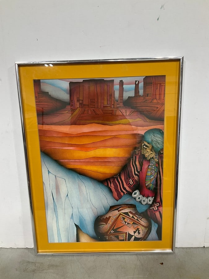 Framed Mariita print by Amado Maurilio Pena Jr.(18in.x24in.) (1 of 1)