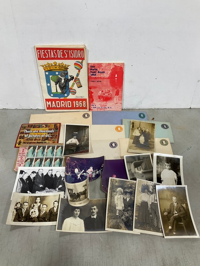 Vintage photographic postcards, vintage booklets, and more (1 of 1)