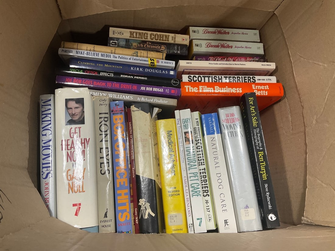 Various books(Iron Eyes, The Film Business, King Cohn, and more): Various books(Iron Eyes, The Film Business, King Cohn, and more)