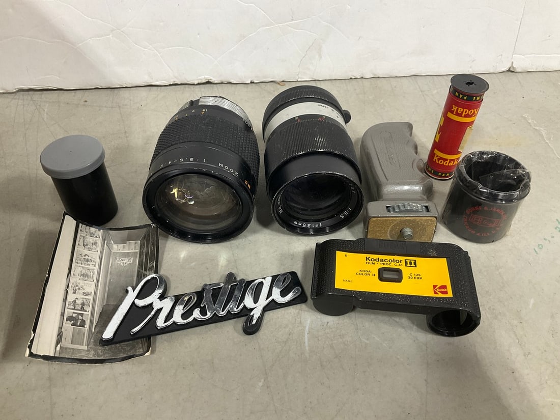 Vintage camera lenses and more (1 of 1)