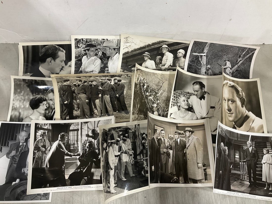 Vintage black and white movie still film prints (1 of 1)