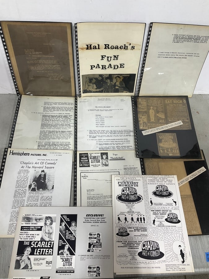 Vintage film ephemera: Vintage film ephemera