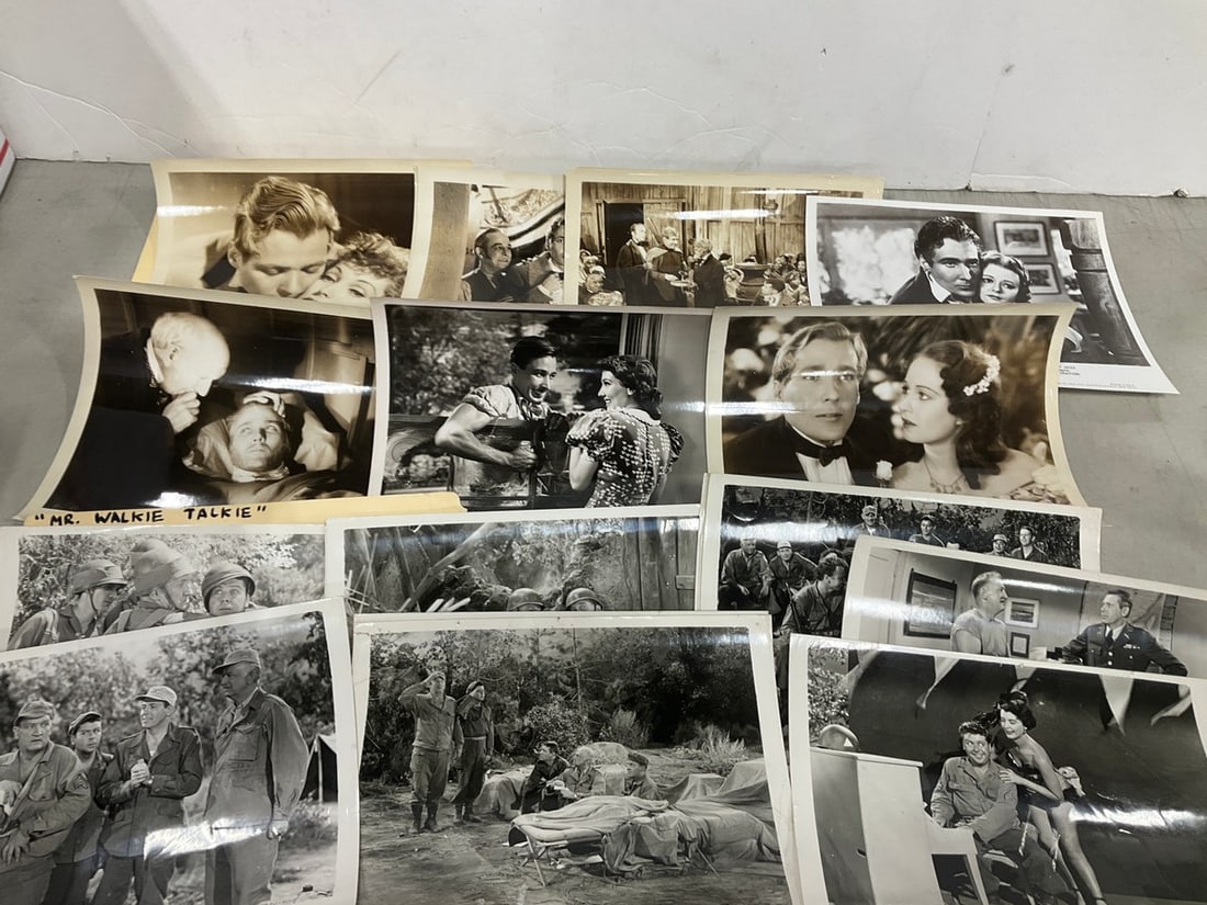 Douglass Montgomery and Mr. Walkie Talkie vintage movie still film prints: Douglass Montgomery and Mr. Walkie Talkie vintage movie still film prints