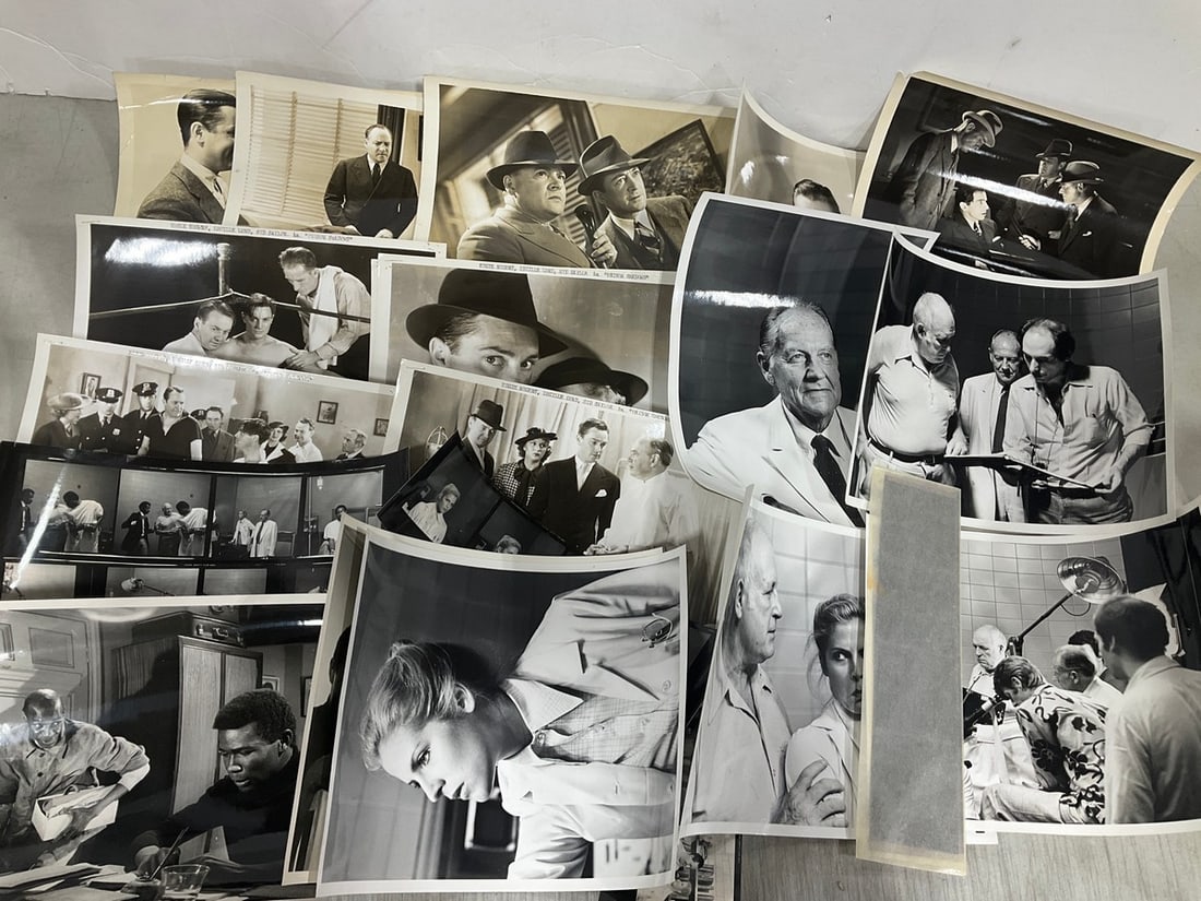 Vintage black and white movie still film prints (1 of 1)