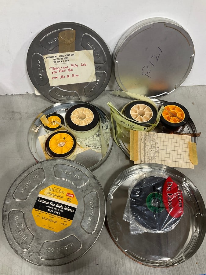 Vintage High School girls film reels (1 of 1)