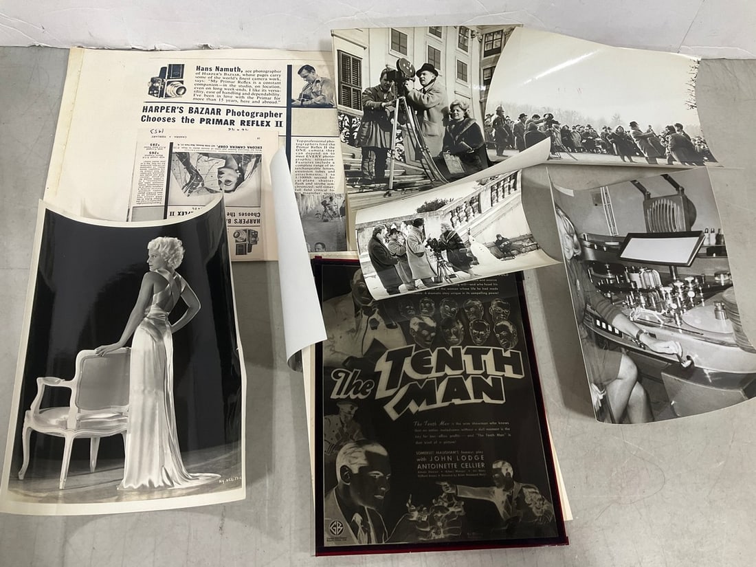 Vintage film ephemera(mostly photographs) (1 of 1)