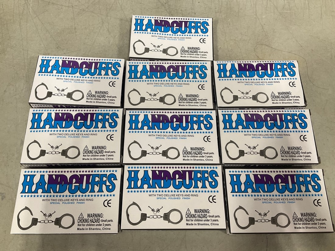 Metal handcuffs with keys(new in box) (1 of 1)