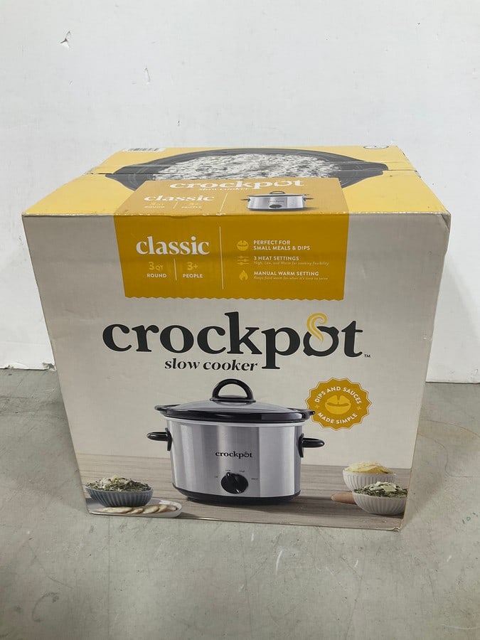 3qt round Crockpot slow cooker (1 of 1)