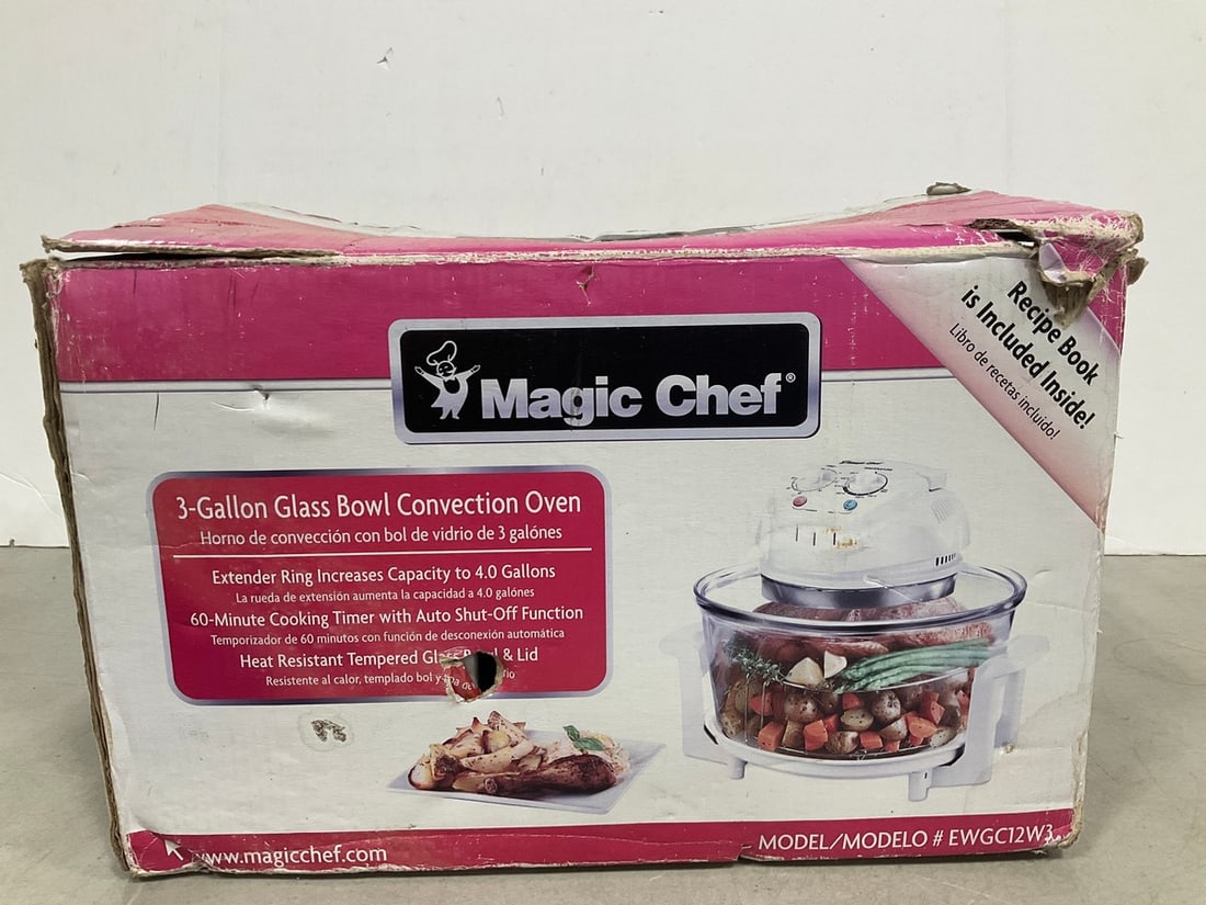 Magic Chef 3 gallon glass bowl convection oven (1 of 1)