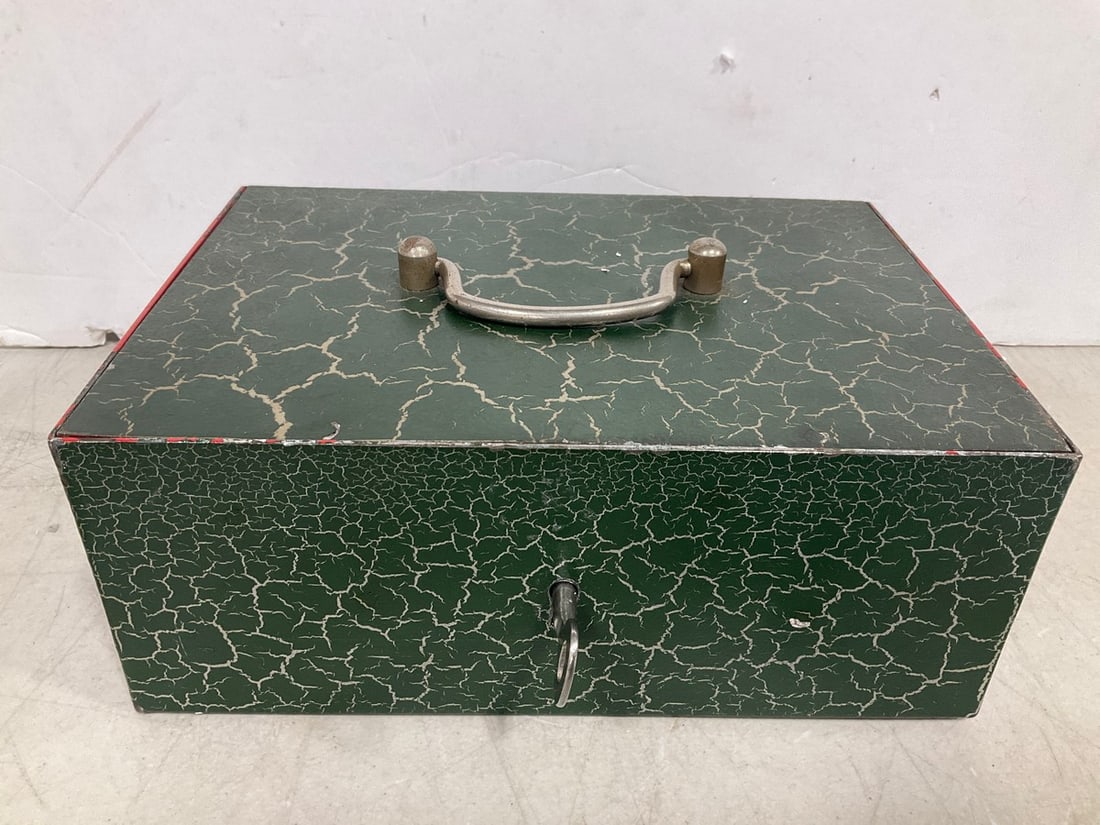 Steel jewelry lockbox (1 of 1)