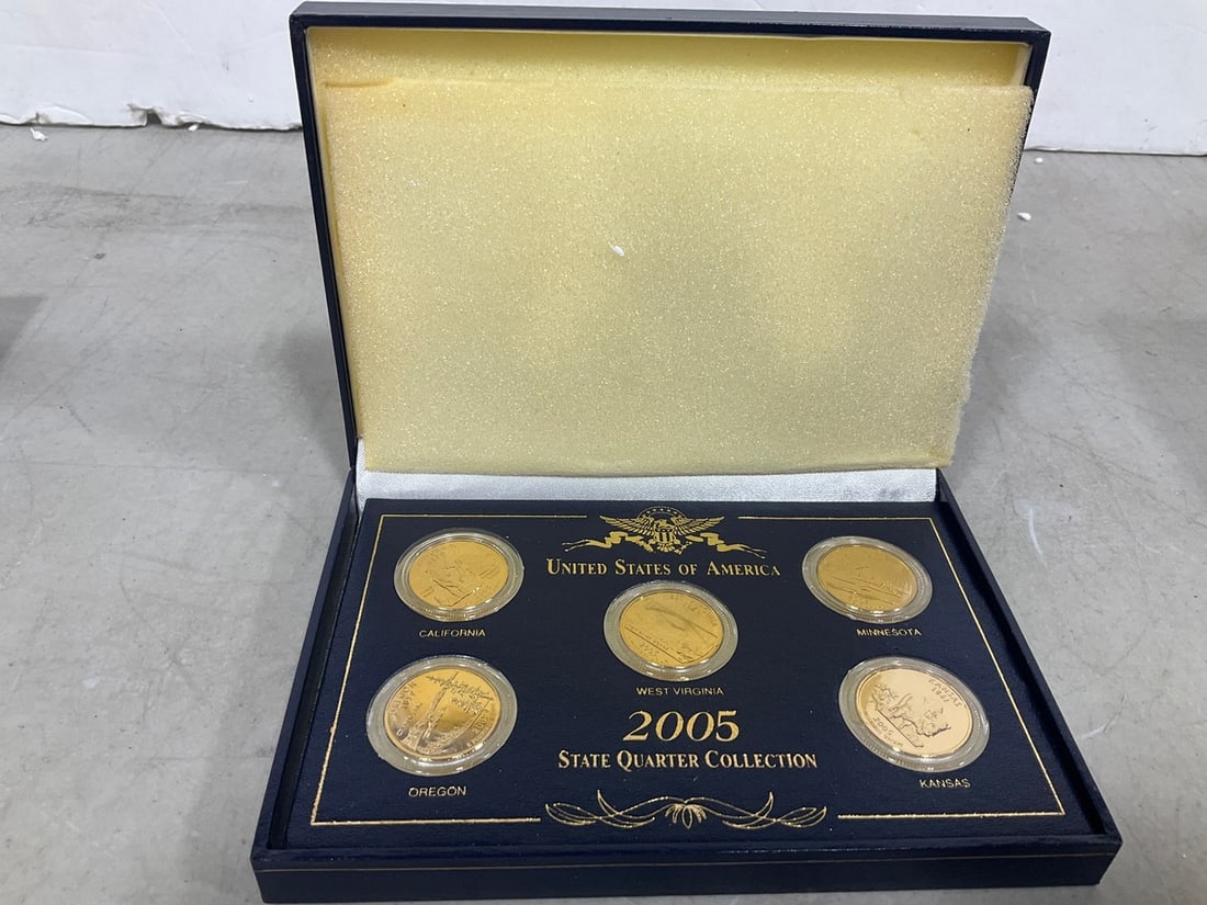 2005 U.S.A. state quarter collection set (1 of 1)