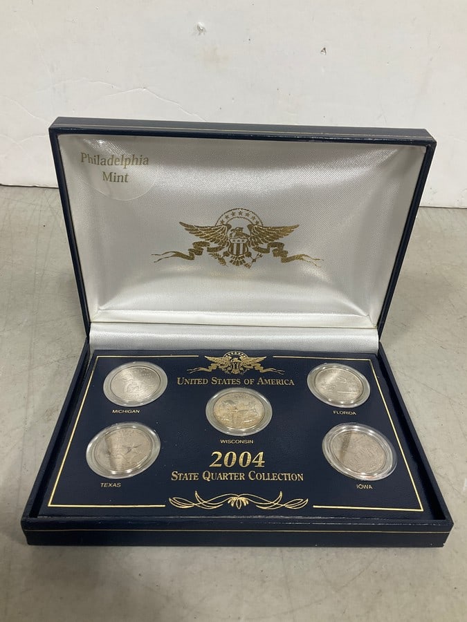 2004 U.S.A. state quarter collection set (1 of 1)