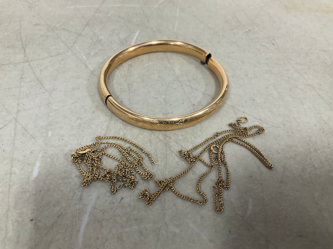 12kt gold filled bracelet/chain: 12kt gold filled bracelet/chain