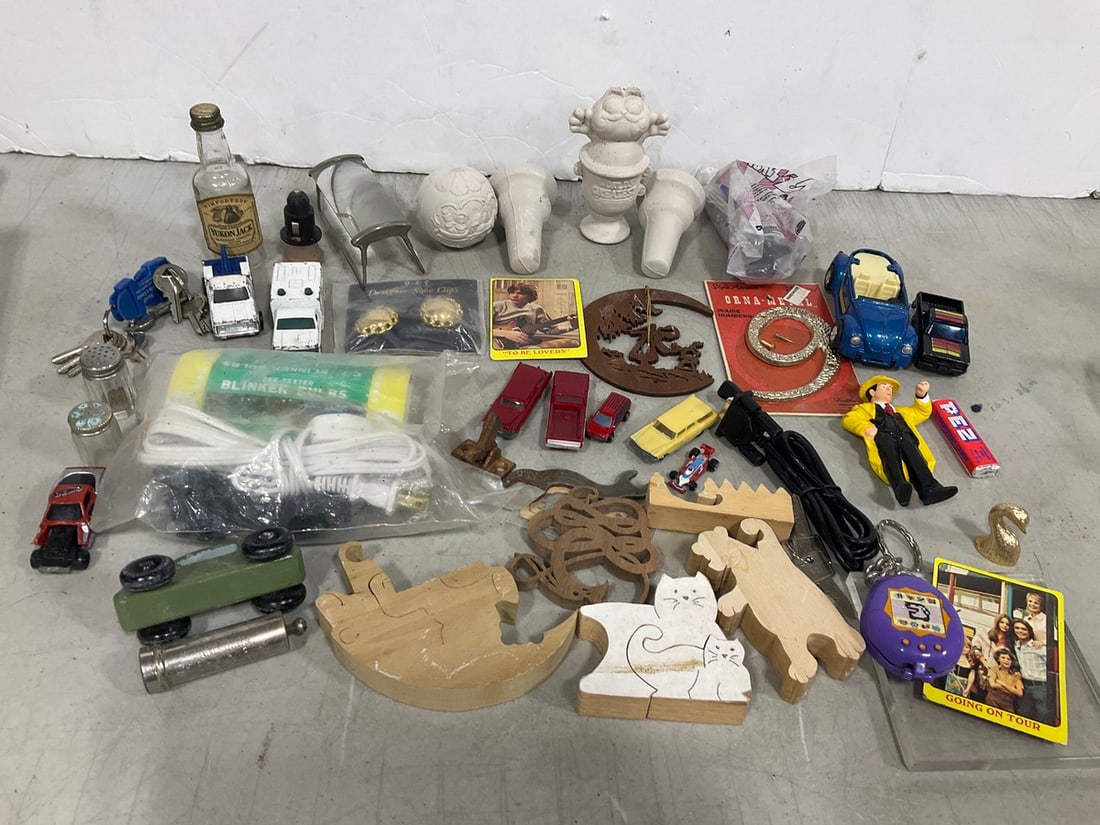 Tamagotchi keychain, toy cars, wooden decor, and more: Tamagotchi keychain, toy cars, wooden decor, and more