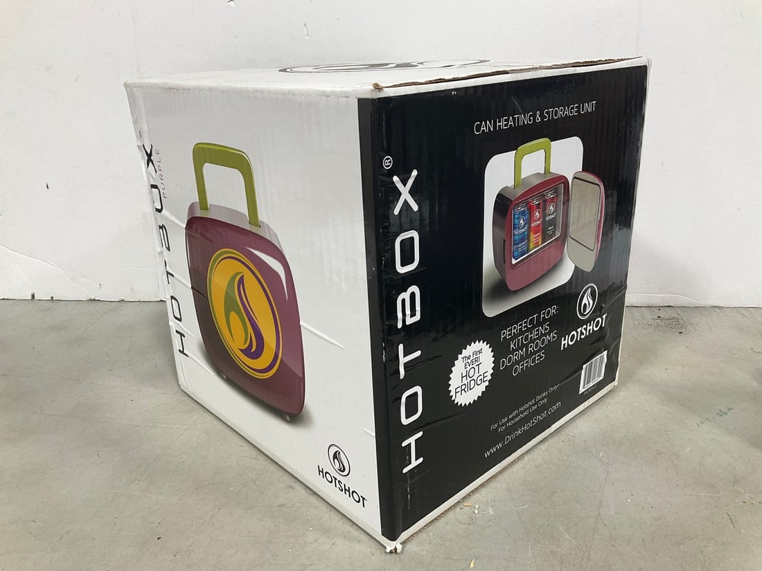 Purple hotbox can heating and storage unit(new in box) (1 of 1)