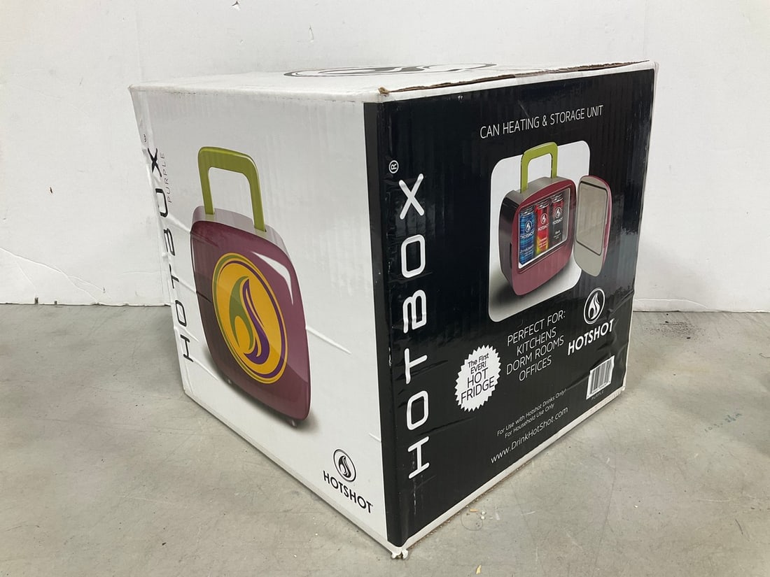 Purple hotbox can heating and storage unit(new in box) (1 of 1)