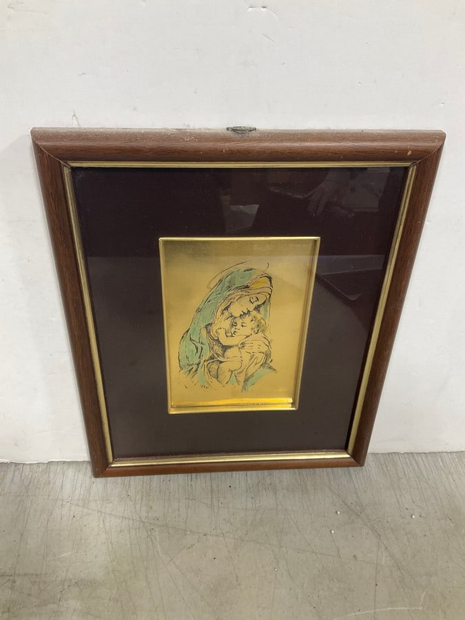 Framed Religious Artwork (11inx13.5in) (1 of 1)