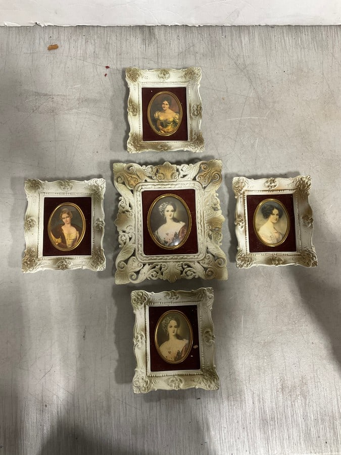 Vintage miniature style portraits(7in.x7.5in.) (1 of 1)