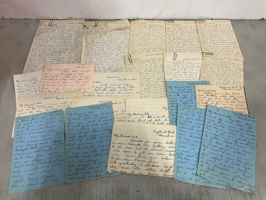 Vintage WWII letters (1 of 1)